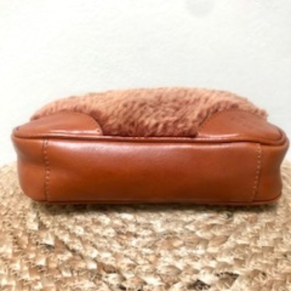 Patricia Nash Paullo Sherpa Leather Crossbody Bag - Picture 7 of 13